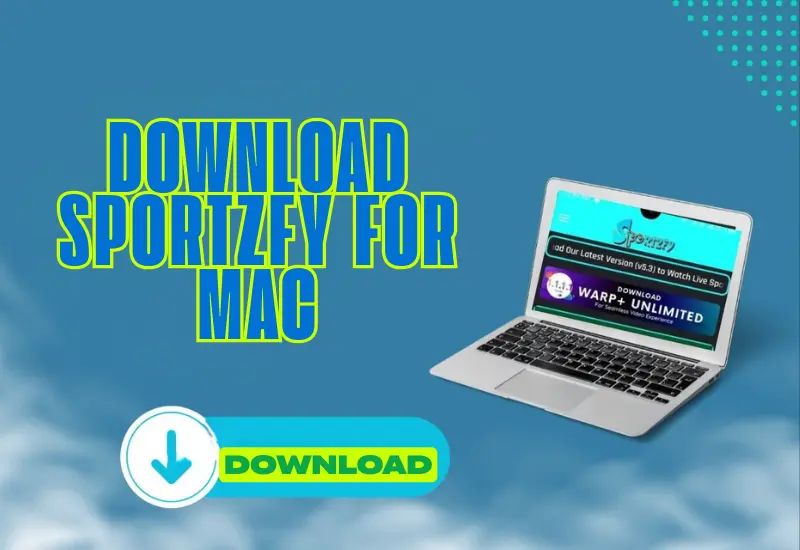 Download Sportzfy for Mac on laptop with latest version button for live sports streaming