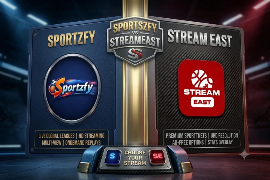 Sportzfy vs StreamEast stadium face-off - best sports streaming app battle 2026